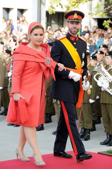 Convidados do casamento da realeza de Luxemburgo