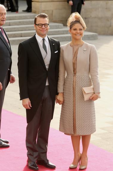 Convidados do casamento da realeza de Luxemburgo