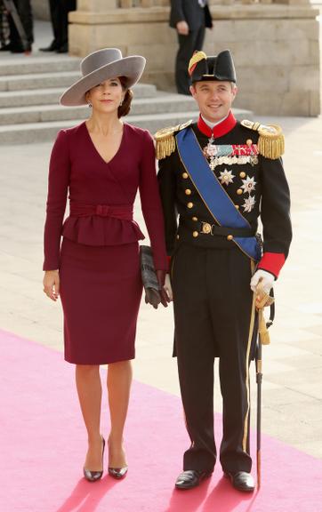 Convidados do casamento da realeza de Luxemburgo