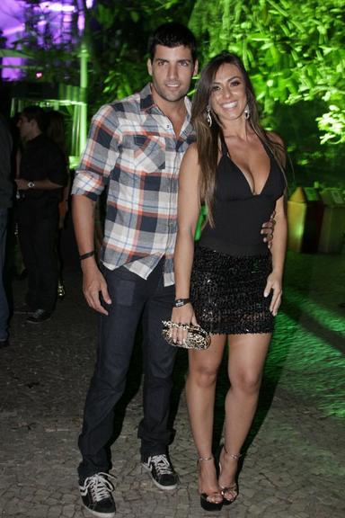 Diego Pombo e Nicole Bahls