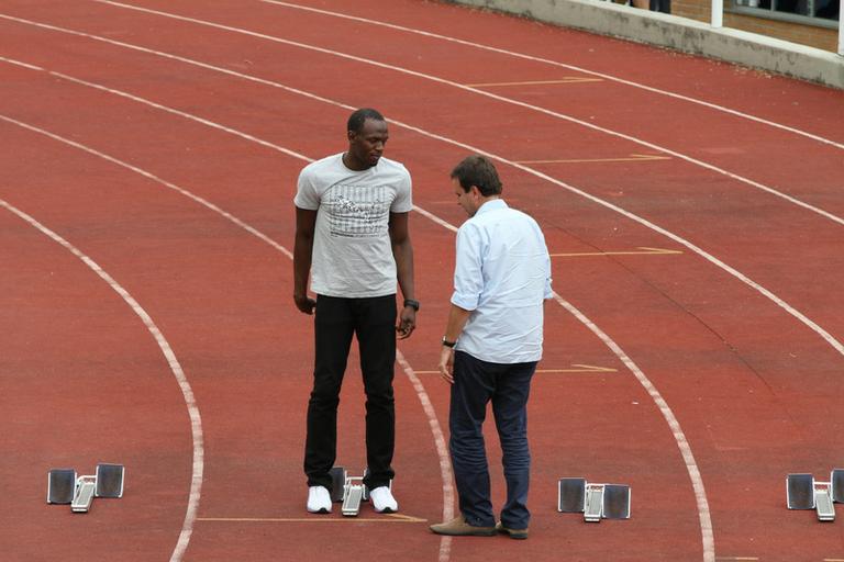 Usain Bolt e Eduardo Paes