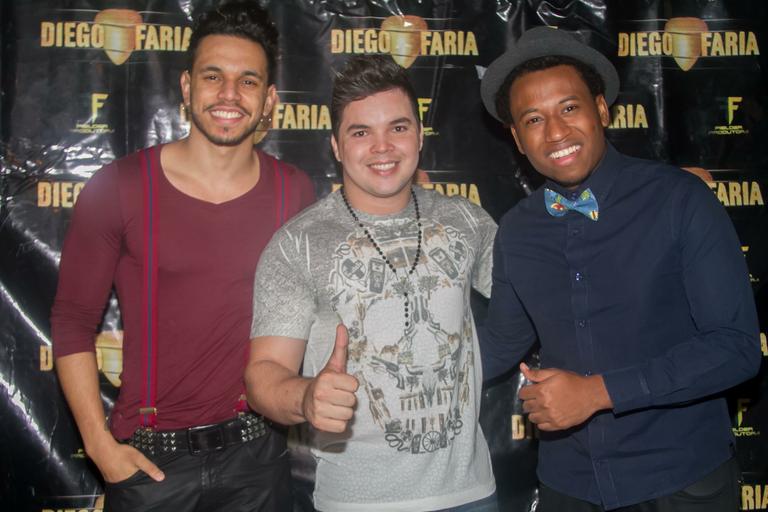 Saulo Roston, Diego Faria e Phil Batista