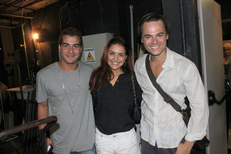 Thiago Martins, Paloma Bernardi e Frederico Reuter