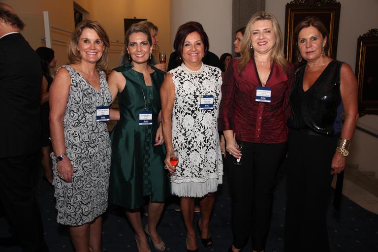 Maria de Fátima Birman, Elaine de Barros, Sandra Cortes, Ana Paula Marques e Célia Pompéia