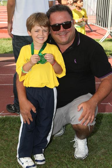 Léo Jaime e o filho, Davi