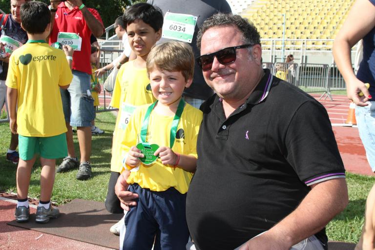 Léo Jaime e o filho, Davi