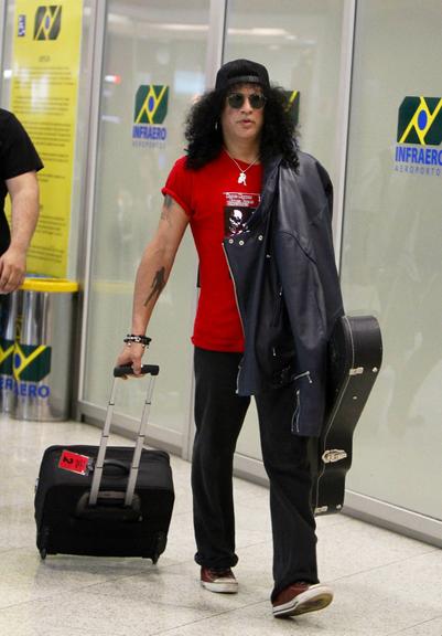 Slash no Aeroporto Santos Dumont, no Rio de Janeiro, neste sábado, 3