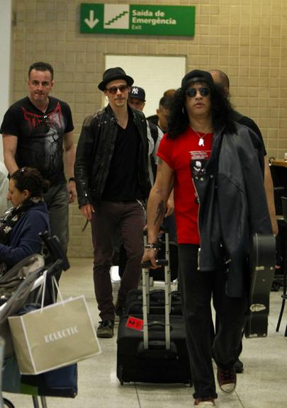 Slash no Aeroporto Santos Dumont, no Rio de Janeiro, neste sábado, 3