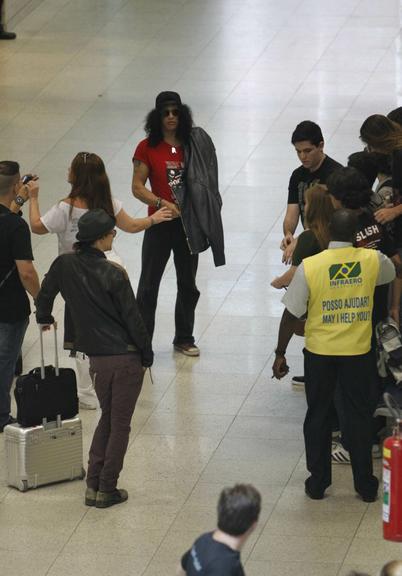 Slash no Aeroporto Santos Dumont, no Rio de Janeiro, neste sábado, 3