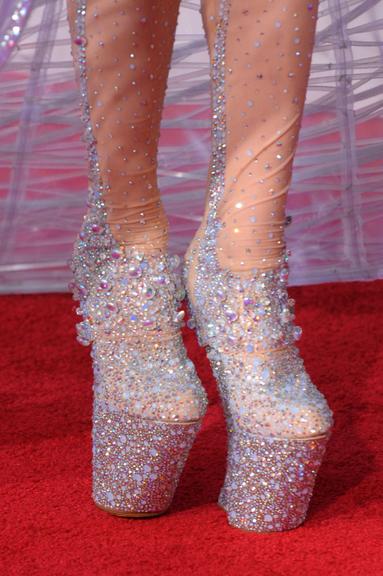 Os sapatos de Lady Gaga