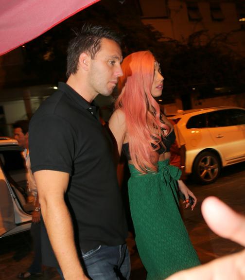 Lady Gaga vai a churrascaria no Rio de Janeiro