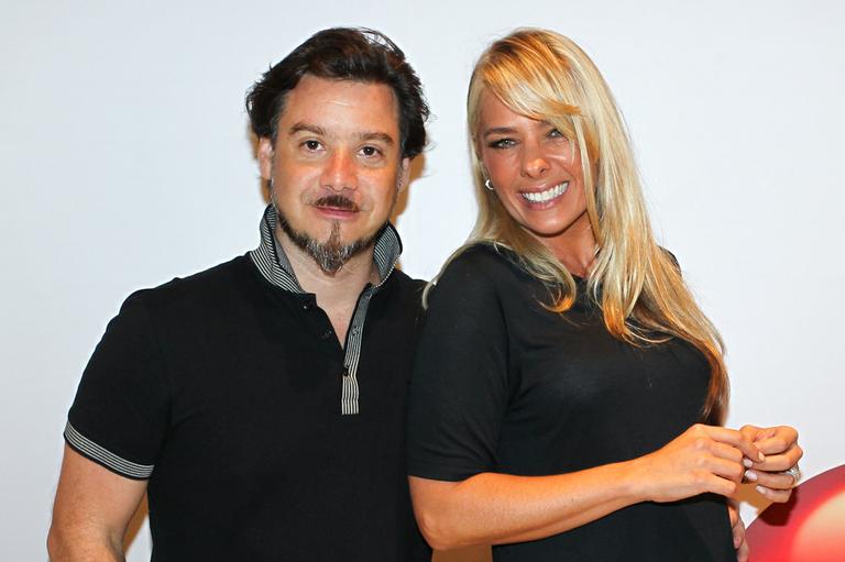 Alexandre Iódice e Adriane Galisteu