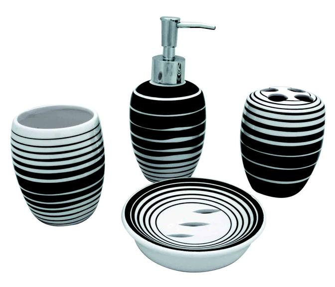 Conjunto de acessórios de porcelana para banheiro ETNA, 11 3004-3622 [etna.com.br]