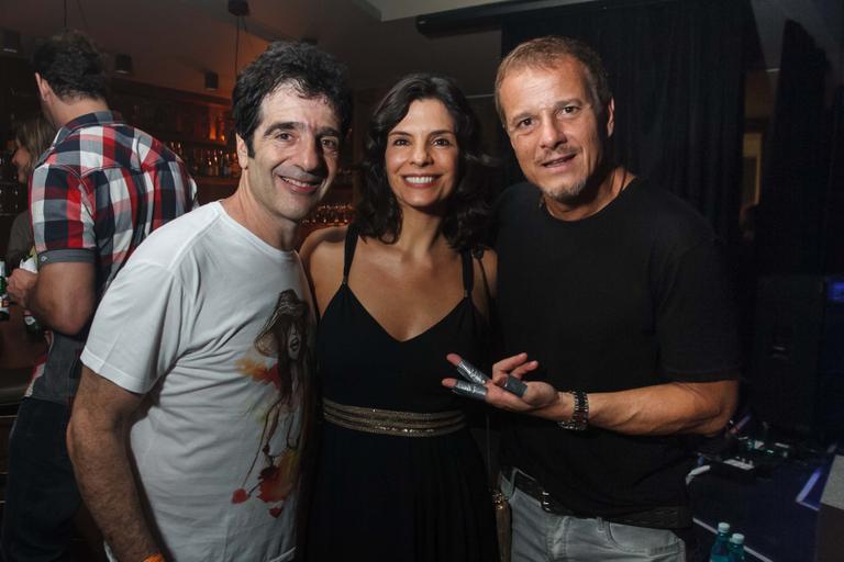 George Israel, Helena Ranaldi e Marcello Novaes