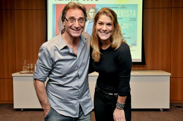 Herson Capri e Priscila Fantin