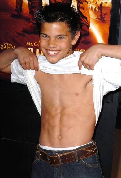 Taylor Lautner, aos 13 anos