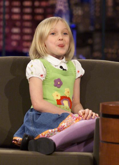 Dakota Fanning, aos 7 anos