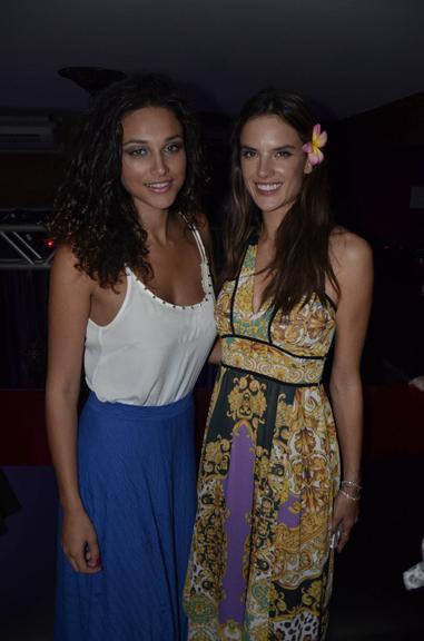 Débora Nascimento e Alessandra Ambrosio