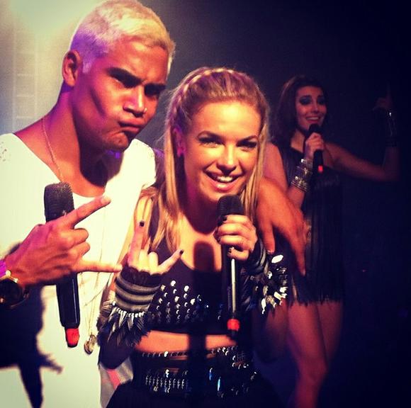 Lua Blanco publicou fotos do show em Fortaleza