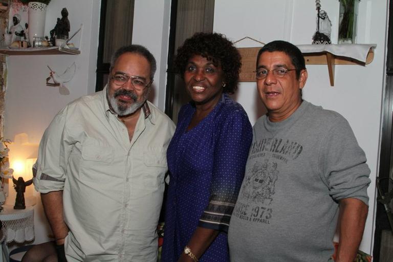 Jorge Aragão, Benedita da Silva e Zeca Pagodinho