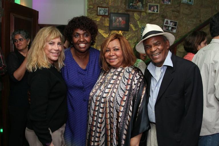 Arlete Salles, Benedita da Silva, Alcione e Antonio Pitanga