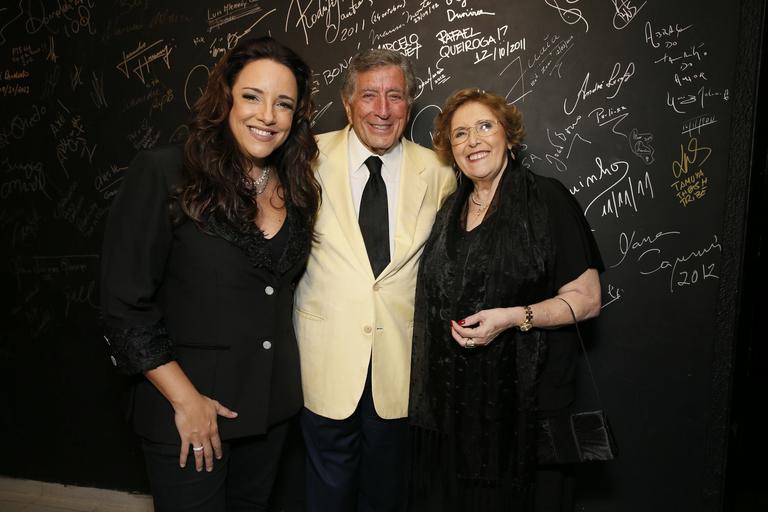 Ana Carolina, Tony Bennett e Aparecida de Souza