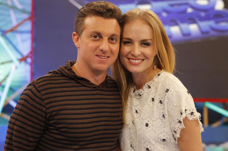 Luciano Huck e Angélica