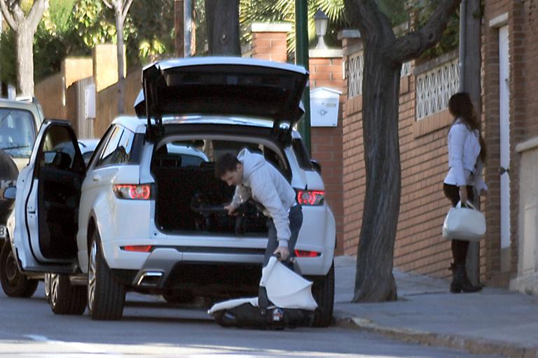 Lionel Messi leva Thiago à casa de amigo de clube, em Barcelona