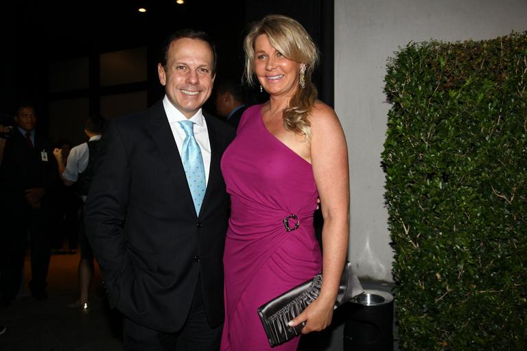 João Doria com a mulher, Bia