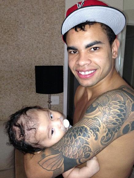 Dentinho e o filho, Bruno Lucas