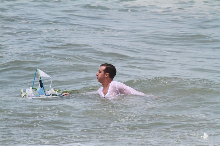 Luciano Huck grava especial de fim de ano no Rio de Janeiro