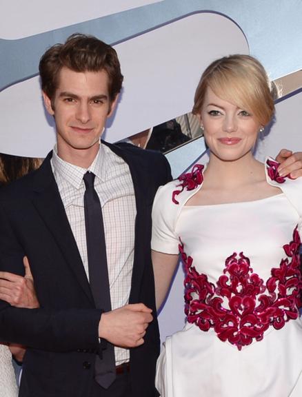 Os pombinhos Andrew Garfield e Emma Stone lançam 'O Espetacular Homem-Aranha'