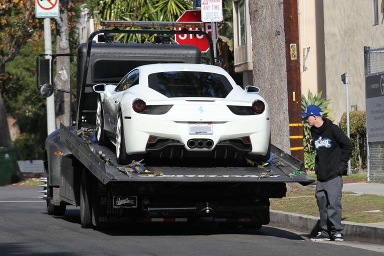 Ferrari de Justin Bieber