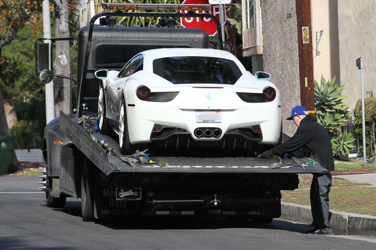 Ferrari de Justin Bieber