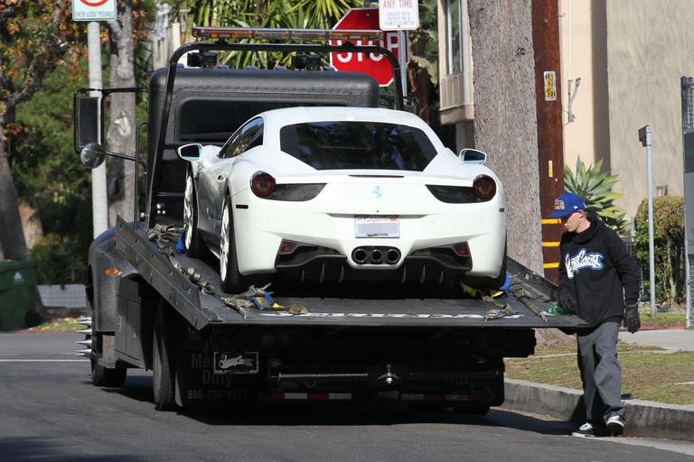 Ferrari de Justin Bieber