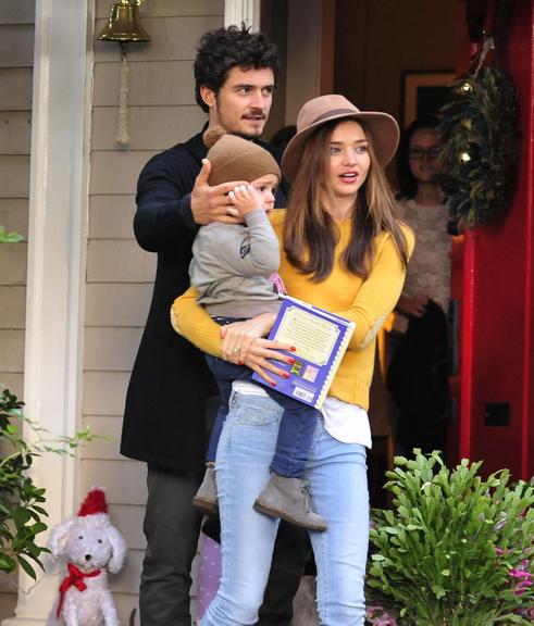 Miranda Kerr, Orlando Bloom e Flynn