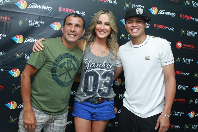 Eri Johnson, Claudia Leitte e Thiago Silva