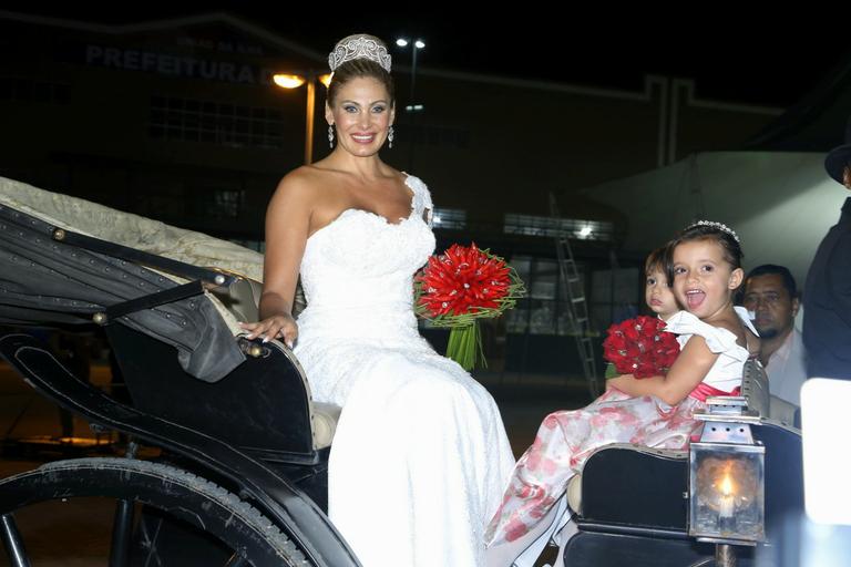 Casamento de Ângela Bismarchi e Wagner Moraes