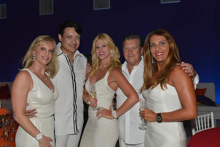 Fernanda Simonsen, Andrei Lara, Val Marchioli, Bera Fanganiello e Flavia Rocha