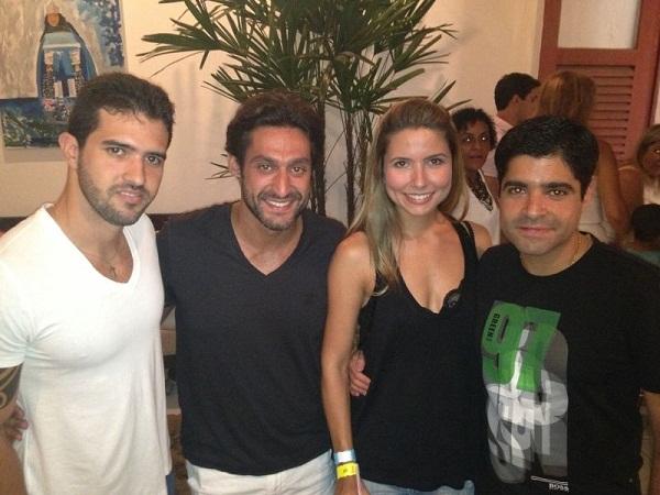 Vitor Upia, Luis Gaban, Rafaela Meccia e ACM Neto