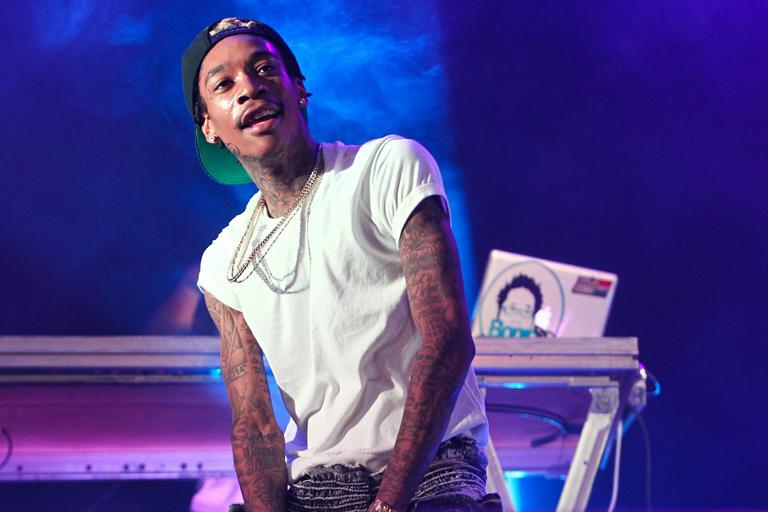 O rapper Wiz Khalifa se apresenta em São Paulo