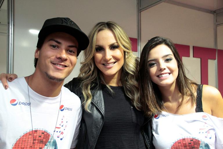 Arthur Aguiar, Claudia Leitte e Giovanna Lancellotti