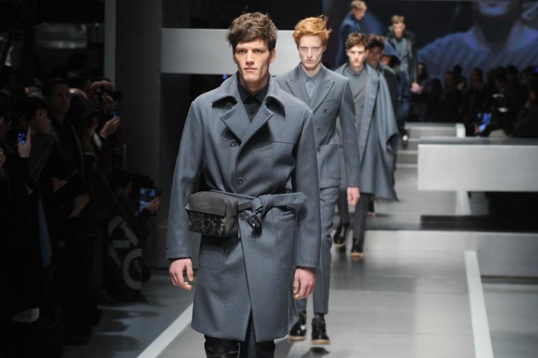 Grife Fendi na Semana de Moda Masculina de Milão