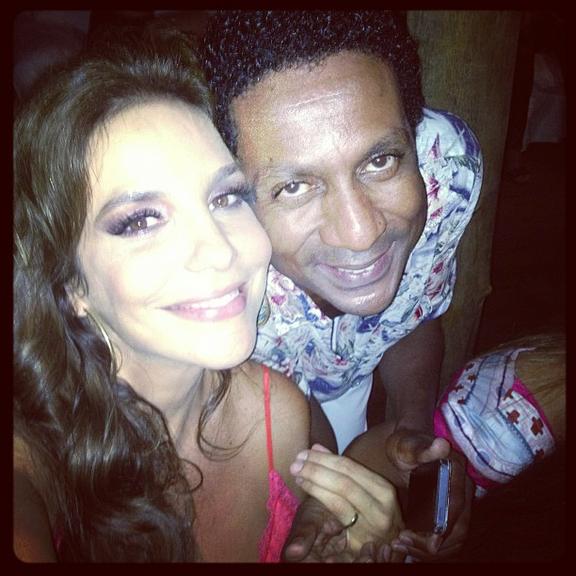 Ivete Sangalo e Luis Miranda