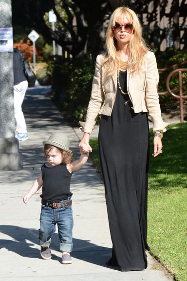 Rachel Zoe e seu Skyler mostram estilo por Los Angeles