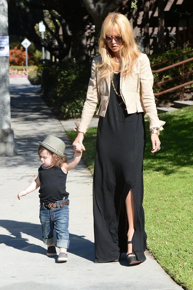 Rachel Zoe e seu Skyler mostram estilo por Los Angeles