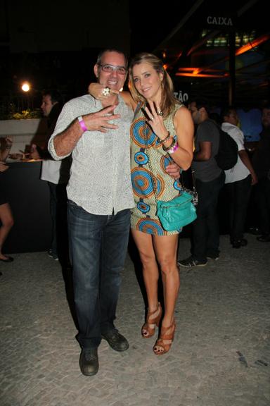 Floriano Peixoto e Christine Fernandes