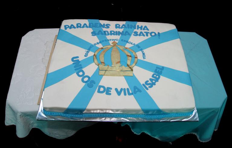 Bolo de aniversário de Sabrina Sato