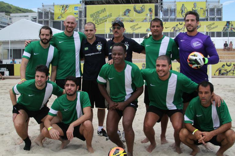 Diogo Nogueira, Toni Garrido, Rogê, Miguel Rômulo, Carlos Bonow, Marco Antonio Gimenez, Guilherme Winter e Nalbert