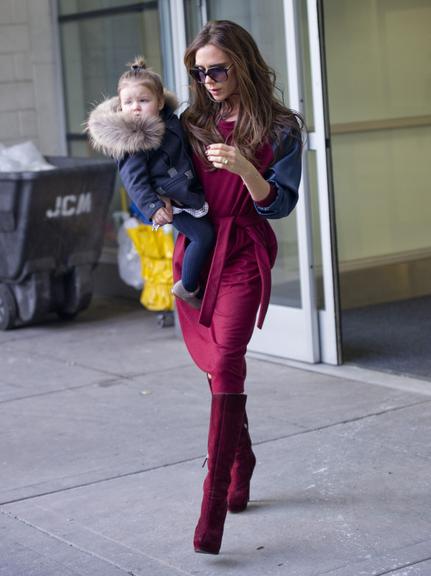 Victoria Beckham e a filha, Harper